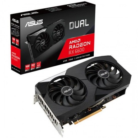 Placa Gráfica Asus Dual Radeon RX 6600 8GB GDDR6