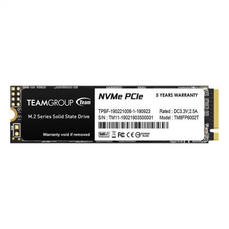 SSD M.2 Team Group 256Gb PCIe NVMe 1600R/1000W 