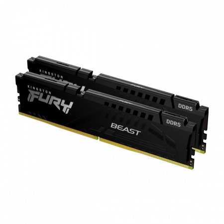 DDR5 Kingston 32GB Fury Beast Black DDR5 (2x16GB) 4800Mhz CL38