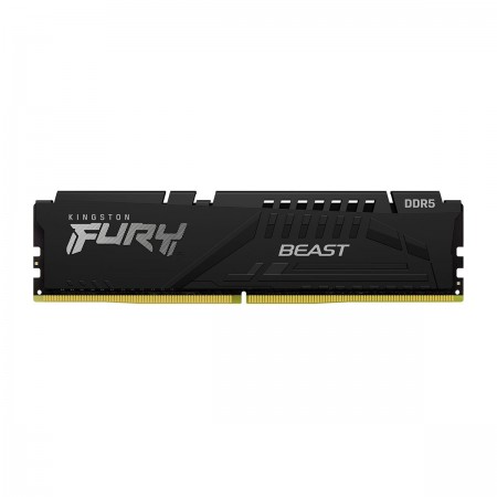DDR5 Kingston Fury Beast 16GB 4800MHz CL38 - Preto