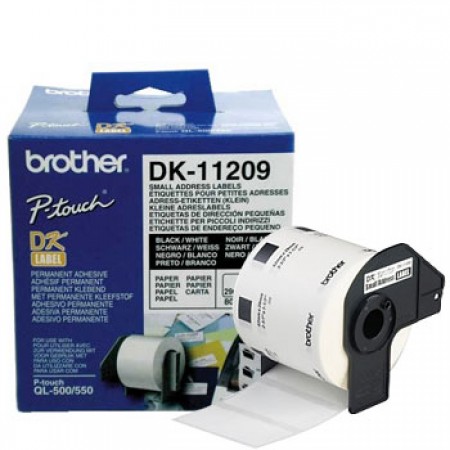 ROLO ETIQUETAS BROTHER 29X62M - 800ETIQ. -  BRODK11209