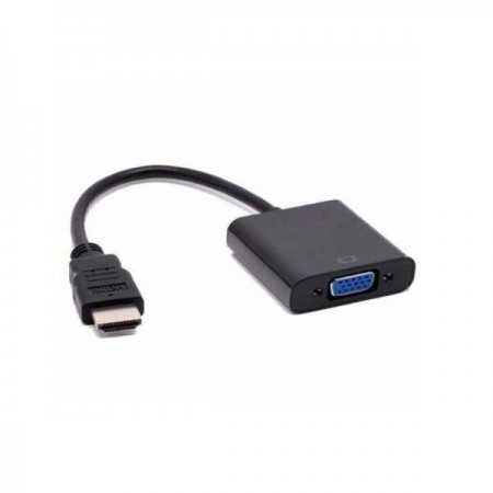 CABO CONVERSOR MICRO HDMI M PARA HDMI F, 4K, 0.20M, PRETO 