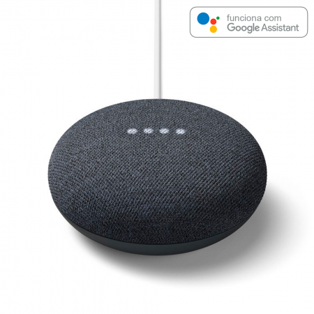 Coluna Inteligente Google Nesti Mini Carbon