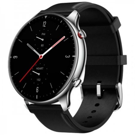 SMARTWATCH AMAZFIT GTR2, Obsidian Black/Classic Edition Stainless Steel , Leather Straps