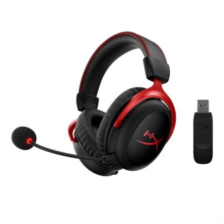 Headset HyperX Cloud II Wireless Preto
