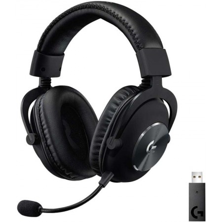 Auscultadores Logitech G PRO X Wireless Lightspeed Gaming Preto