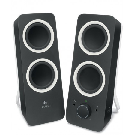 Colunas Logitech Z200 (10W/ 2.0) Preto
