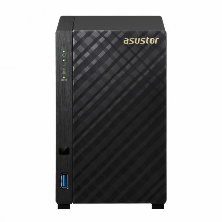 NAS ASUSTOR AS1002T V2 P/2 HDD, 1X GIGA LAN,RAID 0,1