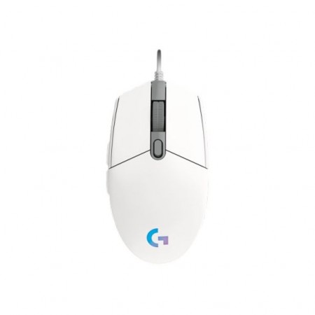 Rato Gaming Logitech G102 (Lightsync, 8000 DPI) Branco