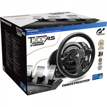 Volante e Pedais Thrustmaster T300RS GT Edition - PS3/PS4/PC