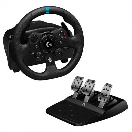 Volante + Pedais Logitech G923 True Force Racing Eheel