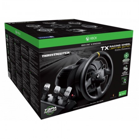 Volante e Pedais Thrustmaster TX Racing Leather Edition - XboxONE/PC