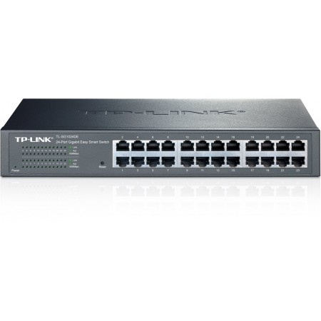 SWITCH TP-LINK 24PORTAS GIGABIT LITE MANAGED, RACK 19, TL-SG1024DE