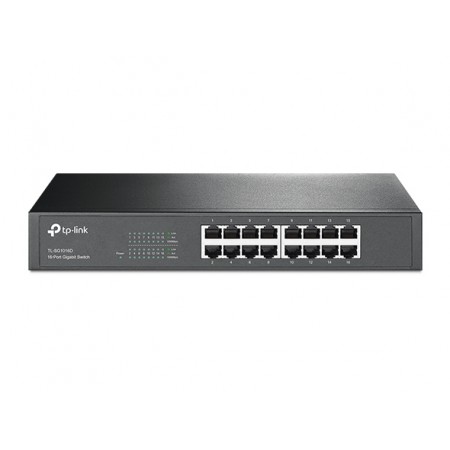 SWITCH 16P TP-LINK TL-SG1016D 10/100/1000 Mbps