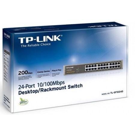 SWITCH TP-LINK 24P 10/100MBPS - TL-SF1024D
