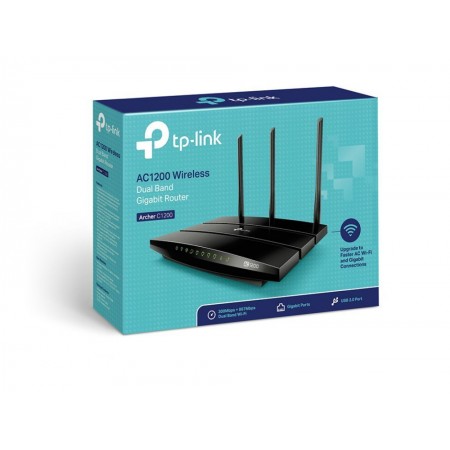 ROUTER TP-LINK WIR DB, AC 1200MBPS LAN GIGA - ARCHER C1200 